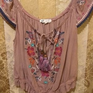 Off shoulder top